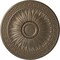 Ekena Millwork Randee Ceiling Medallion (Fits Canopies up to 3 7/8"), Hand-Painted Warm Silver, 20"OD x 1 3/8"P CM20HAWSS - alternate 1